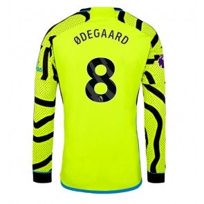 Lacne Muži Futbalové dres Arsenal Martin Odegaard #8 2023-24 Dlhy Rukáv - Preč